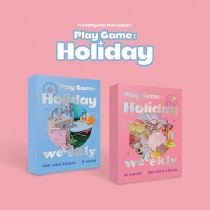위클리 (Weeekly) - 미니4집 : Play Game:Holiday [2종 중 1종 랜덤발송]