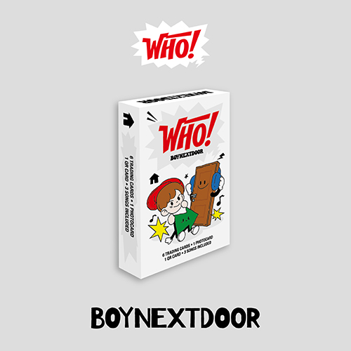 BOYNEXTDOOR (보이넥스트도어) - 1st Single ‘WHO!’ [Weverse Albums ver.]