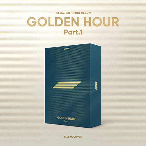 에이티즈 (ATEEZ) - 미니 10집 [GOLDEN HOUR : Part.1][BLUE HOUR VER.]