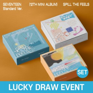 [LUCKY DRAW EVENT]  세븐틴 (SEVENTEEN) - SEVENTEEN 12th Mini Album 'SPILL THE FEELS' [3종 SET]