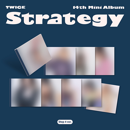 트와이스 (TWICE) - 미니앨범 14집 : STRATEGY [Step 4 ver.][9종 중 1종 랜덤 발송]