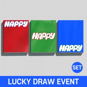 [LUCKY DRAW EVENT] 진 - Happy [3종 SET]