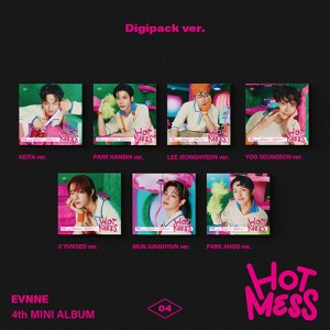 EVNNE (이븐) - 미니앨범 4집 : HOT MESS [Digipack Ver.][7종 중 1종 랜덤 발송]