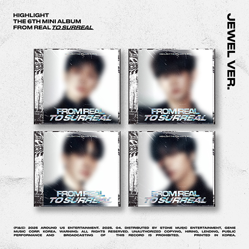 하이라이트 (HIGHLIGHT) - 미니앨범 6집 : From Real to Surreal [JEWEL Ver.][4종 SET]
