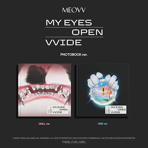 MEOVV (미야오) - 1st EP ALBUM 'MY EYES OPEN VVIDE' [PHOTOBOOK ver.][2종 중 1종 랜덤 발송]