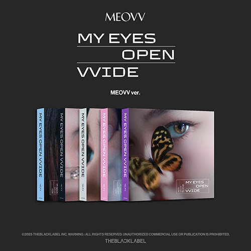MEOVV (미야오) - 1st EP ALBUM 'MY EYES OPEN VVIDE' [MEOVV ver.][5종 SET]