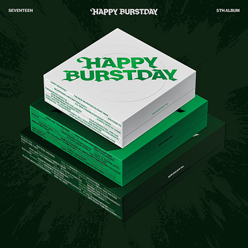 세븐틴 (SEVENTEEN) - SEVENTEEN 5th Album ‘HAPPY BURSTDAY’ [3종 중 1종 랜덤발송]