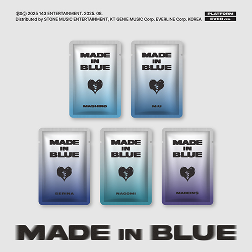 메이딘 에스 (MADEIN S) - MADE in BLUE [5종 중 1종 랜덤 발송]