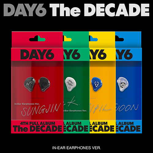 DAY6 (데이식스) - The DECADE [In-Ear Earphones ver.][4종 중 1종 랜덤 발송]