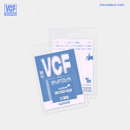 ALL(H)OURS (올아워즈) - 미니앨범 4집 : VCF [CRUMBLE ver.]