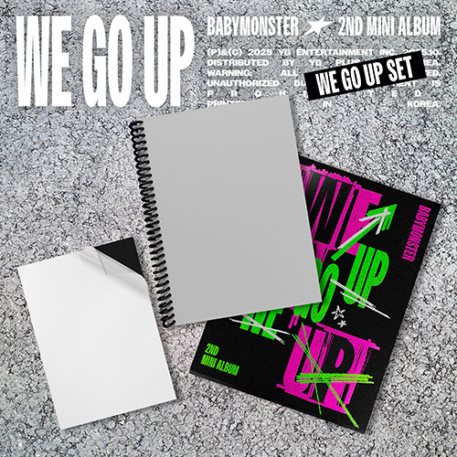 베이비몬스터 (BABYMONSTER) - 2nd MINI ALBUM [WE GO UP] WE GO UP SET