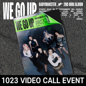 [1023 영상통화 사인회 응모] 베이비몬스터 (BABYMONSTER) - 2nd MINI ALBUM [WE GO UP] WE Ver.