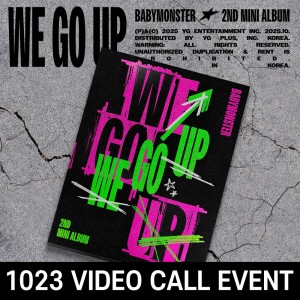[1023 영상통화 사인회 응모] 베이비몬스터 (BABYMONSTER) - 2nd MINI ALBUM [WE GO UP] UP Ver.