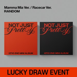 [LUCKY DRAW EVENT] izna (이즈나) - 미니 2집 : Not Just Pretty [PHOTOBOOK Ver.] [커버 2종 중 1종 랜덤 발송]
