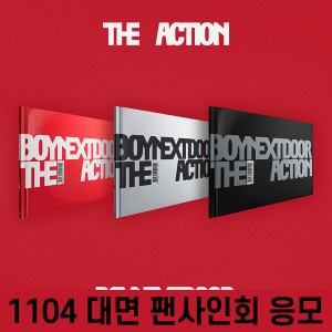 [1104 대면 팬사인회] BOYNEXTDOOR (보이넥스트도어) - 5th EP [The Action][3종 중 랜덤발송]