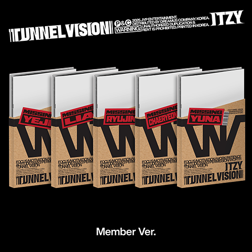 있지 (ITZY) - TUNNEL VISION [Member Ver.][5종 중 1종 랜덤 발송]