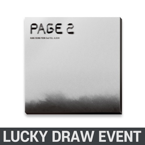 [LUCKY DRAW EVENT] 강승윤 (KANG SEUNG YOON) - KANG SEUNG YOON 2nd FULL ALBUM [PAGE 2] [BEHIND ver.]