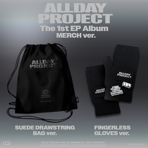 올데이 프로젝트 (ALLDAY PROJECT) - The 1st EP Album 'ALLDAY PROJECT' [MERCH ver.][FINGERLESS GLOVES ver.]
