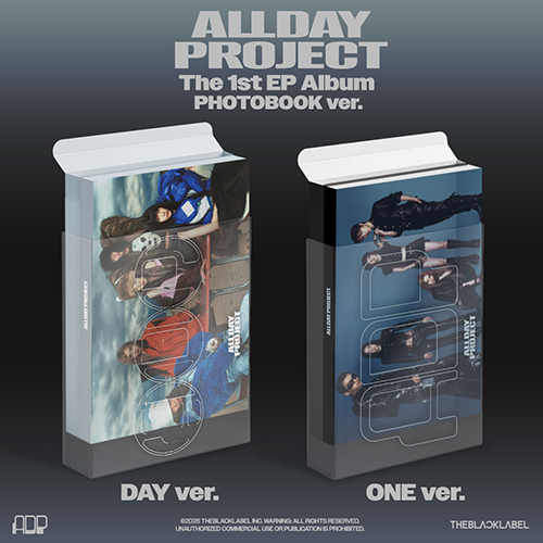 올데이 프로젝트 (ALLDAY PROJECT) - The 1st EP Album 'ALLDAY PROJECT' [PHOTOBOOK ver.][2종 중 1종 랜덤 발송]