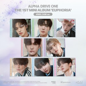 ALPHA DRIVE ONE (알파드라이브원) - 미니 1집 : EUPHORIA [JEWEL CASE ver.] [8종 중 1종 랜덤 발송]