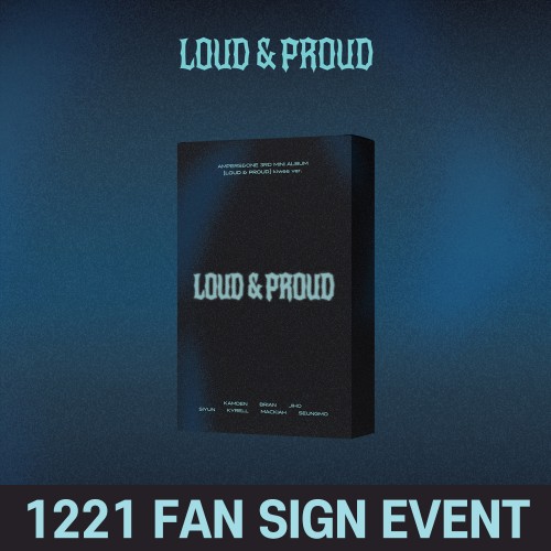 [1221 대면 사인회] 앰퍼샌드원 (AMPERS&ONE) - 미니앨범 3집 : LOUD & PROUD [kiwee ver.][LIMITED EDITION]