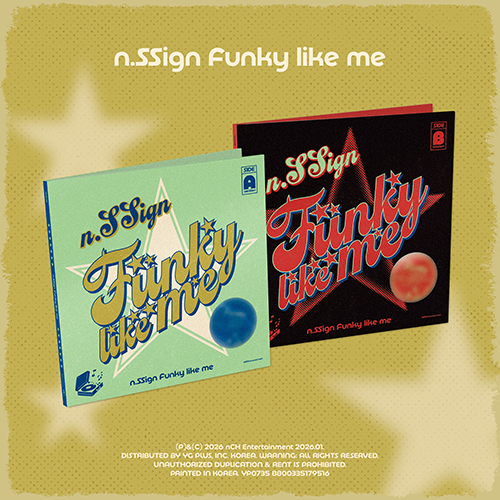 n.SSign (엔싸인) - Funky like me [2종 중 1종 랜덤 발송]