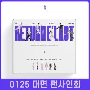 [0125 대면 팬사인회] 엘라스트 (E'LAST) - 2026 SEASON'S GREETINGS [RETURN E'LAST]