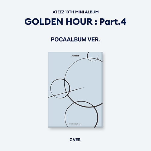 에이티즈 (ATEEZ) - GOLDEN HOUR : Part.4 [POCAALBUM VER.][Z VER.]