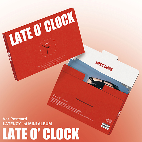 LATENCY (레이턴시) - 미니앨범 1집 : LATE O’ CLOCK [Postcard Ver.]