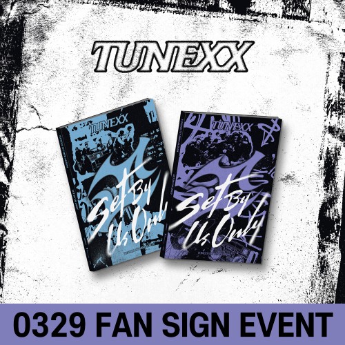 [0329 공개 사인회] TUNEXX (튜넥스) - 미니앨범 1집 : SET BY US ONLY [2종 중 1종 랜덤 발송]