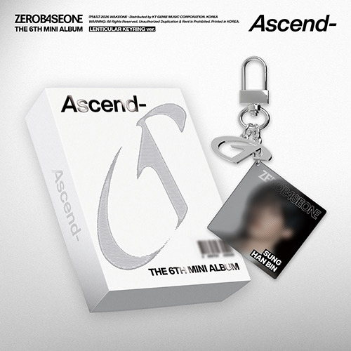ZEROBASEONE - The 6th Mini Album [Ascend-] LENTICULAR KEYRING Ver. [5종 SET]