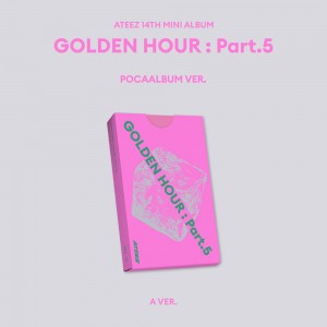 에이티즈 (ATEEZ) - 14TH MINI ALBUM GOLDEN HOUR : Part.5 [POCAALBUM][A Ver.]