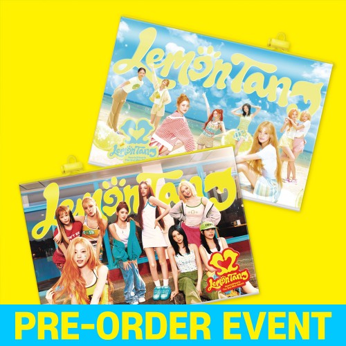 [PRE-ORDER EVENT] Hearts2Hearts (하츠투하츠) - 미니앨범 2집 : Lemon Tang [Photobook Ver.][2종 중 1종 랜덤 발송]