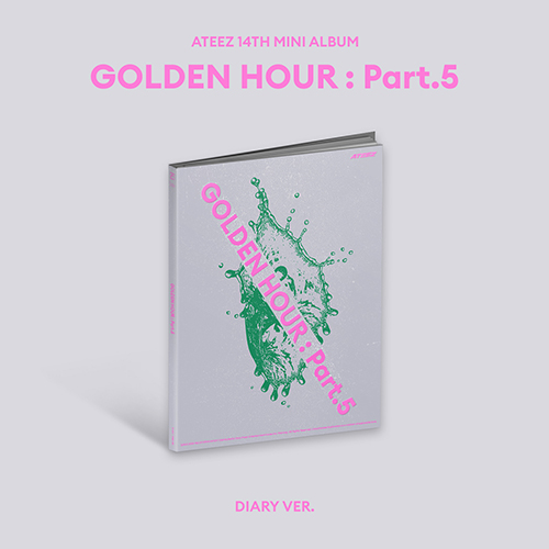 에이티즈 (ATEEZ) - 14TH MINI ALBUM [GOLDEN HOUR : Part.5][DIARY VER.]