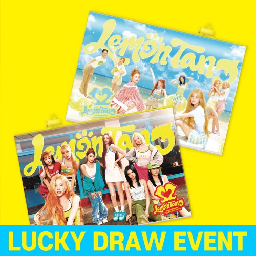 [2차 LUCKY DRAW EVENT] Hearts2Hearts (하츠투하츠) - 미니앨범 2집 : Lemon Tang [Photobook Ver.][2종 중 1종 랜덤 발송]
