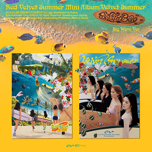 레드벨벳 (Red Velvet) - 여름 미니앨범 : Velvet Summer [Big Wave Ver.][2종 중 1종 랜덤발송]