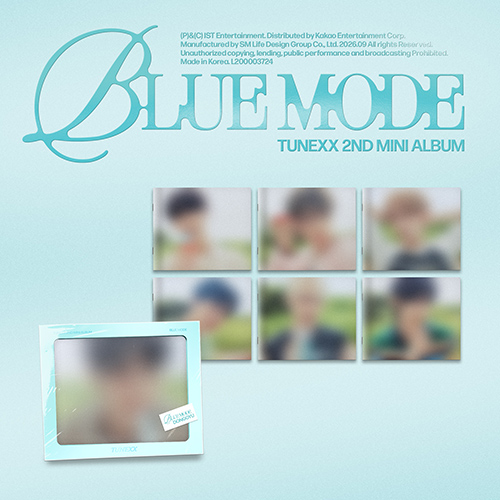 TUNEXX (튜넥스) - 미니 2집 [BLUE MODE] ] (INDIVIDUAL MODE ver.) [버전 7종 중 1종 랜덤 발송]