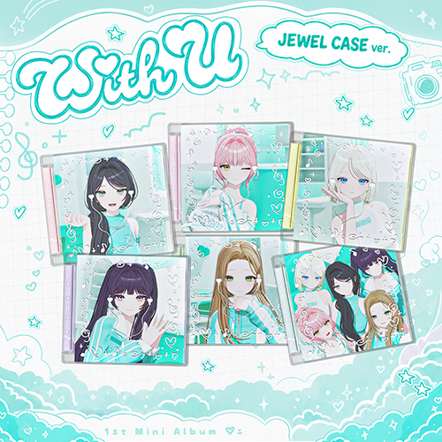 MW:MEU (뮤) - 미니 1집 With U (Jewel Case ver.) [6종 SET]