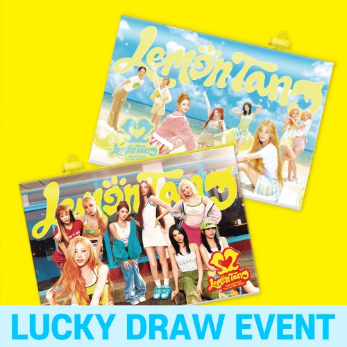 [3차 LUCKY DRAW EVENT] Hearts2Hearts (하츠투하츠) - 미니앨범 2집 : Lemon Tang [Photobook Ver.][2종 중 1종 랜덤 발송]