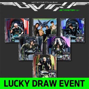 [LUCKY DRAW EVENT] 엔시티 127 (NCT 127) - 7집 : BLINGY [JET Poster Ver.][6종 중 1종 랜덤발송]