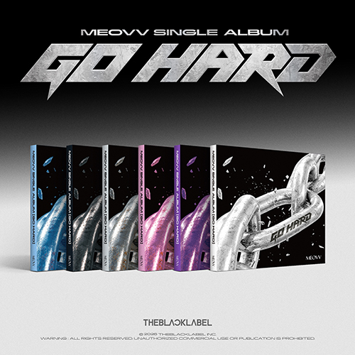 MEOVV (미야오) - Single Album [GO HARD][6종 중 1종 랜덤 발송]