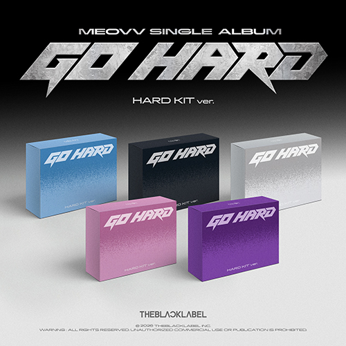 MEOVV (미야오) - Single Album [GO HARD][HARD KIT ver.][5종 SET]