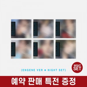 [예약 판매 특전] ENHYPEN(엔하이픈) - THE SIN : PARALLEL WORLD (ENGENE ver.) [NIGHT Set] [6종 SET]