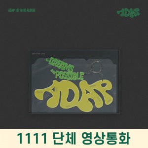 [1111 단체 영상통화] 에이댑 (ADAP) - 미니앨범 1집 : ALL DREAMS ARE POSSIBLE