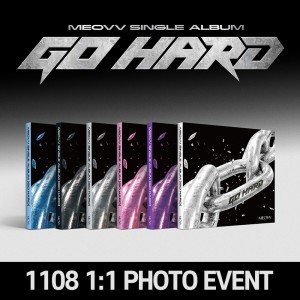 [1108 1:1 포토 이벤트] MEOVV (미야오) - Single Album [GO HARD][6종 중 1종 랜덤 발송]